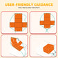 🔥Nye oppgraderinger👶✨Pull String 3D Geometry Learning Book