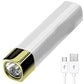 Mini 2-i-1 lommelykt med høy lysstyrke og powerbank