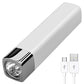 Mini 2-i-1 lommelykt med høy lysstyrke og powerbank