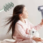 Buet hårbørste med ventilasjon