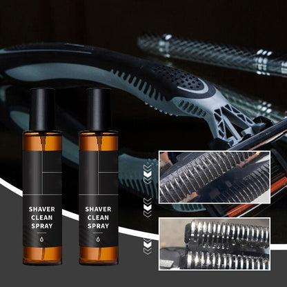 Antibakteriell rustbeskyttende barbermaskinrensespray med langvarig effekt