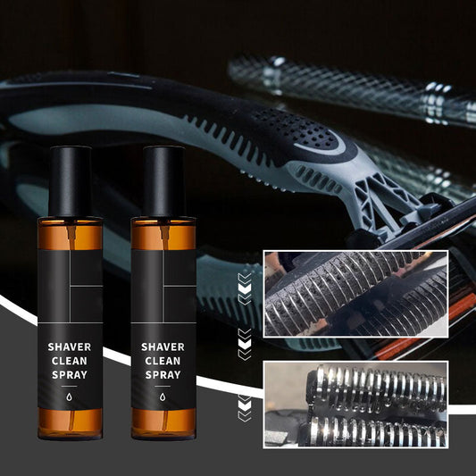 Antibakteriell rustbeskyttende barbermaskinrensespray med langvarig effekt
