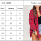 🔥Varmt salg 49% rabatt🔥🏆 Mineral Washed Button Down Plaid-skjorte til dame