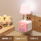 🎁✨Hot sale🔥Fjernkontroll LED-lampe med USB-adapter