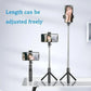 2025 Ny 6 i 1 trådløs Bluetooth Selfie Stick