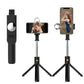 2025 Ny 6 i 1 trådløs Bluetooth Selfie Stick