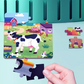 Magnetiske puslespill for barn
