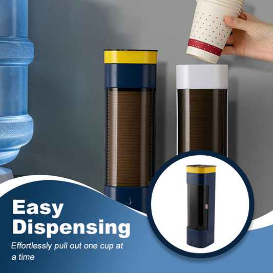 Veggmontert dispenserholder for engangskopper