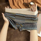 Pustende boxershorts for menn med geometrisk mønster (kjøp 1 få 2 gratis)