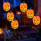 Halloween gresskarhage solcellelampe