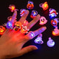 🎁LED Halloween-lysring😍 - Sett med 50 stk.