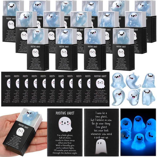 🎃Halloween-salg 50 % rabatt👻Mini-spøkelsesfigurer som lyser i mørket
