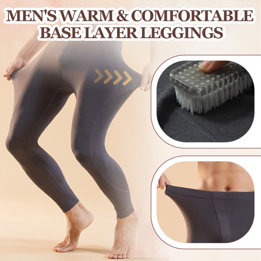 Varme og komfortable leggings i undertøy for menn