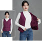 Slim Fit vattert vest for kvinner