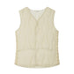 Slim Fit vattert vest for kvinner