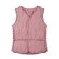 Slim Fit vattert vest for kvinner