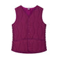 Slim Fit vattert vest for kvinner