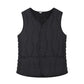 Slim Fit vattert vest for kvinner
