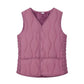 Slim Fit vattert vest for kvinner