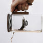 Vannseparator Glass Teapot med Trehåndtak