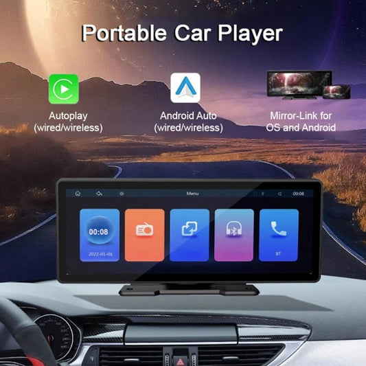 2026 Nyeste Bærbare Carplay-skjerm for Bil, 7-tommers IPS-berøringsskjerm Bilstereo Støtter Trådløs Carplay DealsforYouDays