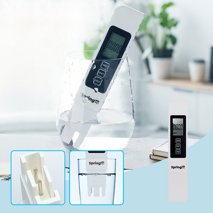 💧 KJØP 1 FÅ 1! ✨ 3-i-1 TDS vannkvalitetstester – måler pH, klor og hardhet med LCD-skjerm for bassenger og akvarier 🌊📱