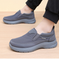 👟 60 % RABATT NÅ! ✨ Ortopediske, pustende slip-on-joggesko for menn – fotbueunderstøttelse med innleggssåler i minneskum for komfort hele dagen 🏃‍♂️💨