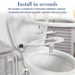 ❤️💦Badrom Ikke-elektrisk toalettvasker med dobbel dyse Bidet Hygienisk selvvaskende bidet✨
