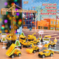 🔥Tidsbegrenset kampanje 60% RABATT!!! 🚗Adventskalender for barn: Legeringsbasert anleggskjøretøy lekesett