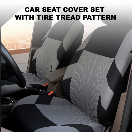 Bilsetetrekk med dekkmønster