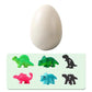 Dinosaurklekkeegg med overraskelse for barn