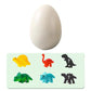 Dinosaurklekkeegg med overraskelse for barn