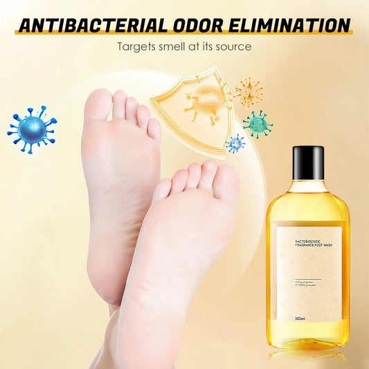 Antibakteriell fotpleie-gel