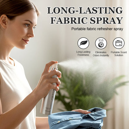 Bærbar, langvarig tekstilfrisker-spray