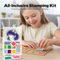 DIY-stempelkunstsett for barn