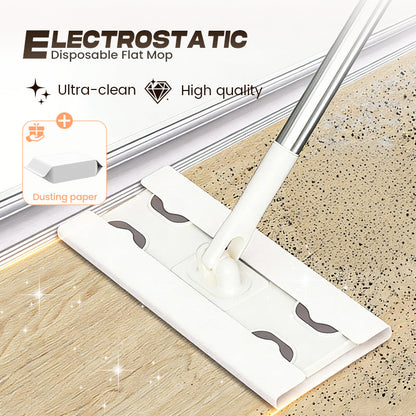 Elektrostatisk engangs flatmopp