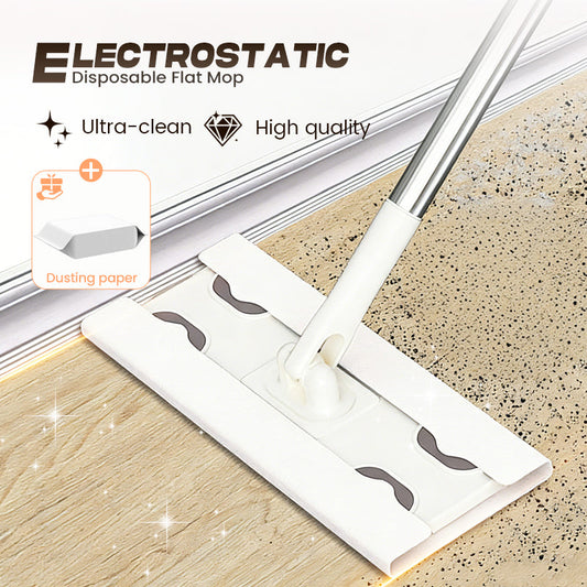 Elektrostatisk engangs flatmopp