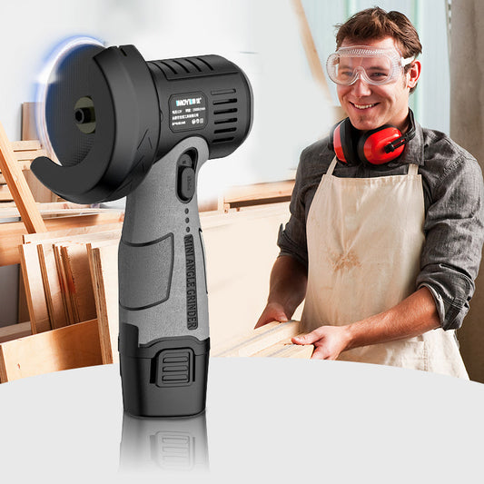 12V Mini Vinkelsliper med Skjæreskive