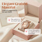 Elegant kvartsur med glitrende rhinestones for kvinner