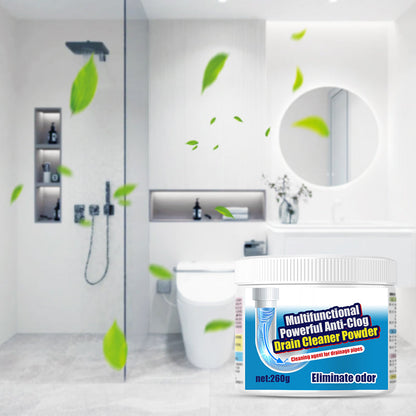🔥🚽Et must-have for enhver husholdning🫧Multifunksjonelt kraftig anti-kloakk avløpsrensepulver