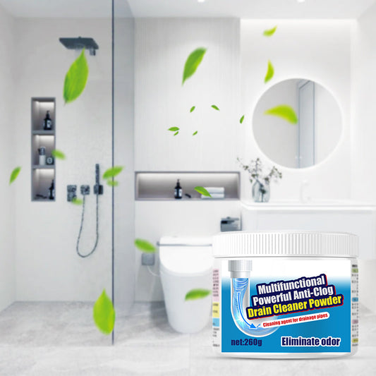 🔥🚽Et must-have for enhver husholdning🫧Multifunksjonelt kraftig anti-kloakk avløpsrensepulver