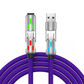 🔥 I dag -50%! ⚡ Universell 4-i-1 RGB hurtigladekabel