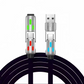 🔥 I dag -50%! ⚡ Universell 4-i-1 RGB hurtigladekabel