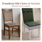 Stoltrekk med full dekning og elegant jacquard
