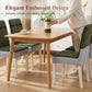 Stoltrekk med full dekning og elegant jacquard