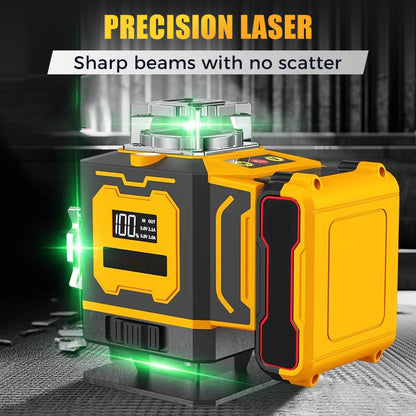 Multifunksjonell lasernivå