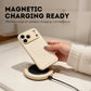 Anti-fingeravtrykk magnetisk telefonveske for 12-17-serien