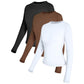 Slim Fit Crop Top-sett for kvinner