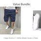 💥Hot Sales-49% OFF💖Menns uformelle cargoshorts med snøring i livet