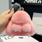 Mykt Kanin PomPom-Anheng